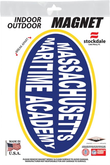 Massachusetts Maritime Academy 3.5 x 5.5 Oval Magnet