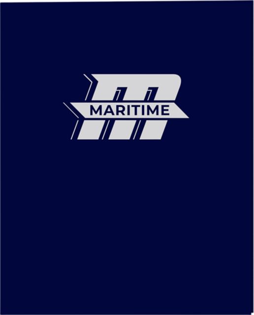 Massachusetts Maritime Academy 2 Pocket Folder