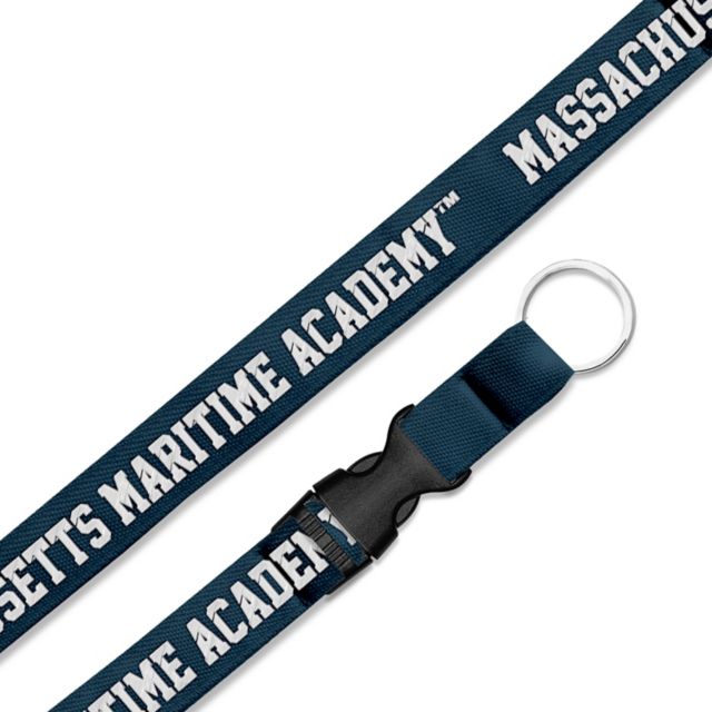Massachusetts Maritime Academy .75 Woven Lanyard