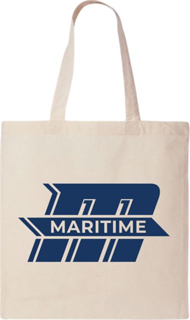 Massachusetts Maritime Academy 15 x 16 Canvas Tote Bag