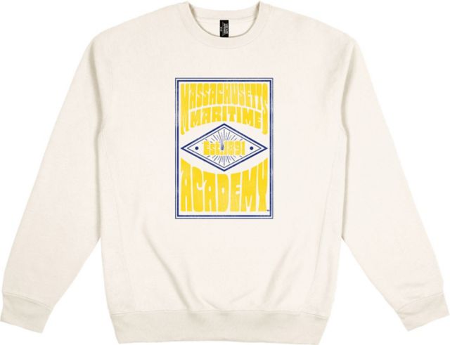 Massachusetts Maritime Academy Heavy Weight Crewneck Sweatshirt - ONLINE ONLY