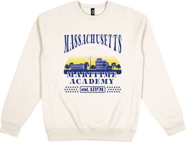 Massachusetts Maritime Academy Heavy Weight Crewneck Sweatshirt - ONLINE ONLY