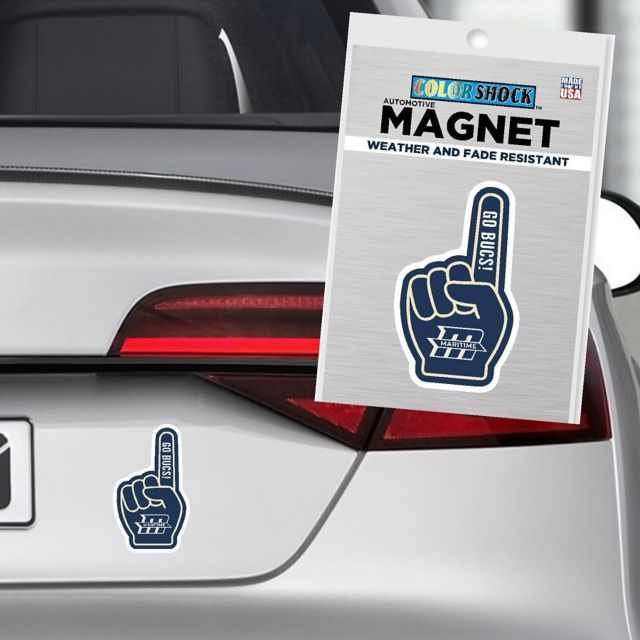 Massachusetts Maritime Academy Buccaneers 4" x 4" Magnet