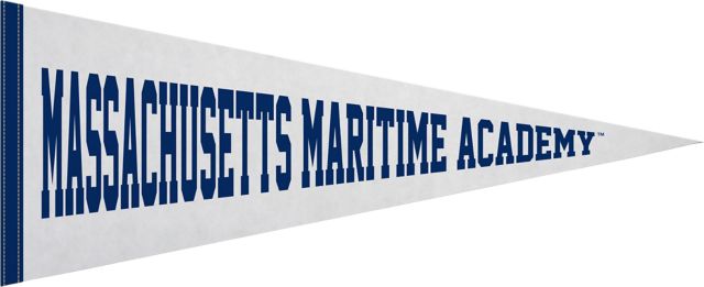 Massachusetts Maritime Academy 12x30 Pennant