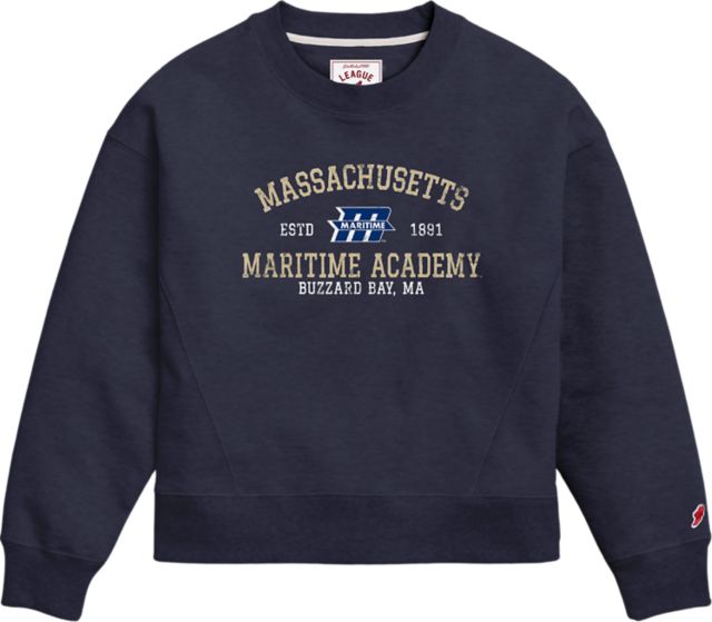Massachusetts Maritime Academy Women's Boxy Crewneck