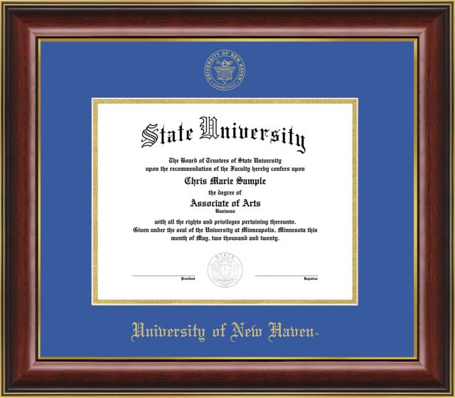 University of New Haven 8 x 10 Diploma Frame