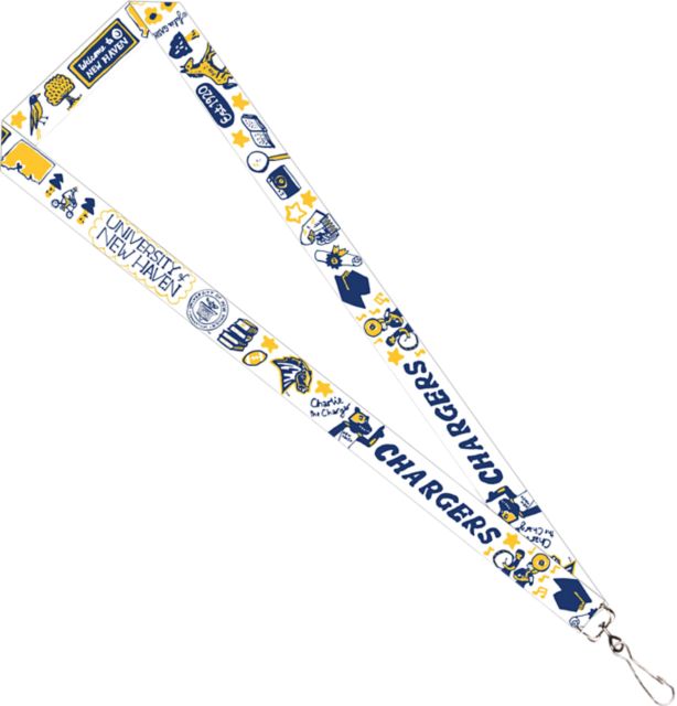 University of New Haven Julia Gash 3-4'' Satin Lanyard
