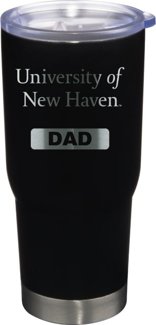 22 oz Matte Black Stainless Steel Tumbler Dad