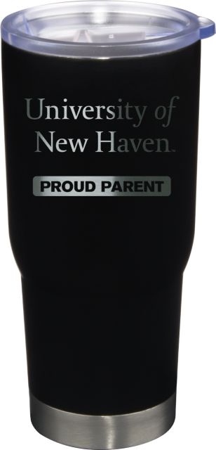22 oz Matte Black Stainless Steel Tumbler Proud Parent