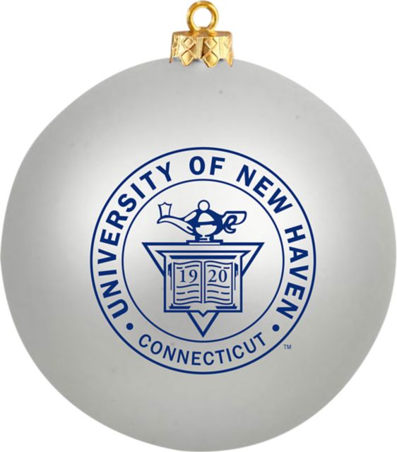 University of New Haven Round Shatterproof Ornament