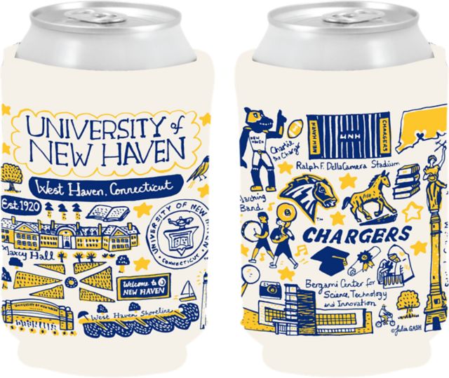 University of New Haven Julia Gash Can Coozie