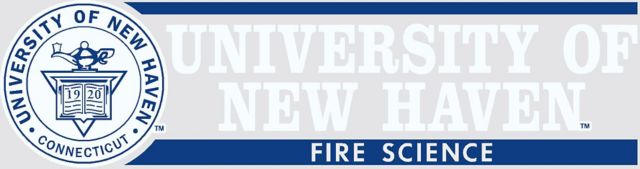 University of New Haven Fire Science Decal