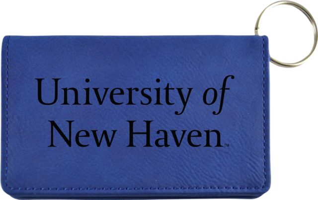 University of New Haven Leather ID Holder