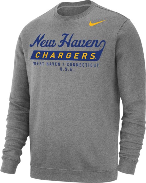 University of New Haven Chargers Vive La Fete Game Day Blue Boys Fashion  Football T-Shirt