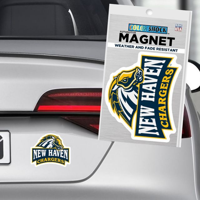 University of New Haven Chargers 4" x 4" Magnet