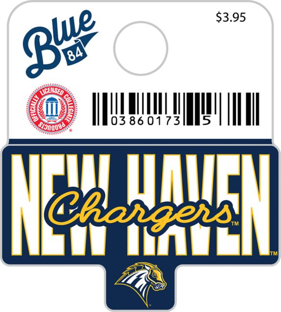 University of New Haven Chargers Mini Sticker