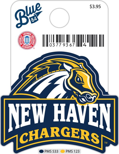 University of New Haven Chargers Mini Sticker