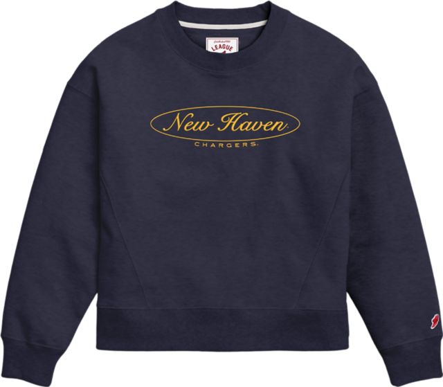 University of New Haven Chargers Women's Boxy Crewneck Sweatshirt