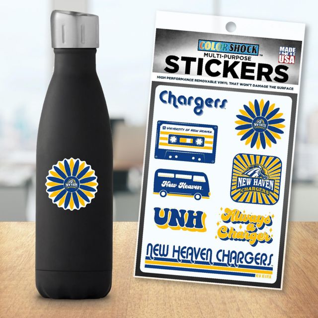 University of New Haven 7.5'' x 7.5'' Sticker Sheet