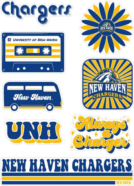 University of New Haven 7.5'' x 7.5'' Sticker Sheet