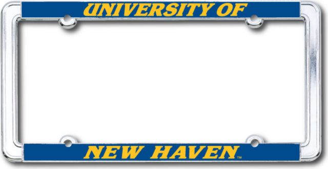 University of New Haven Thin Dome License Plate Frame