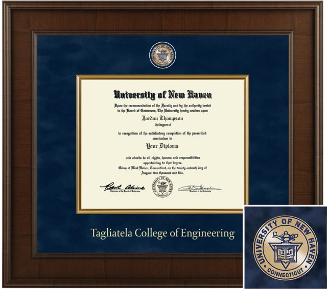 Church Hill Classics, Presidential, Engineering, 8x10, Assoc, Bachelors, Masters Diploma Frame - ONLINE ONLY