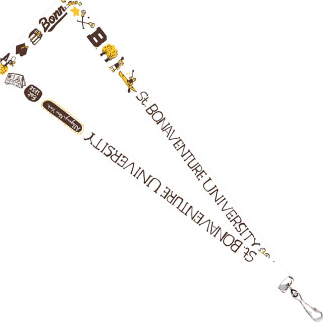 St. Bonaventure University Julia Gash 3-4'' Satin Lanyard