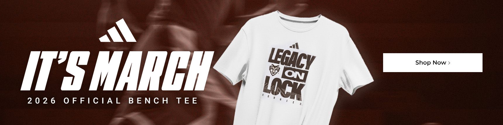 It's March. 2026 official bench tee.