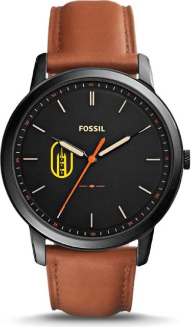 Fossil The Minimalist Slim Three-Hand Light Brown Leather Watch - ONLINE ONLY