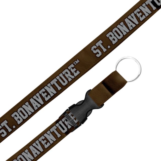 St. Bonaventure University 3-4'' Woven Lanyard