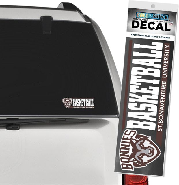 St. Bonaventure University Bonnies Basketball Decal