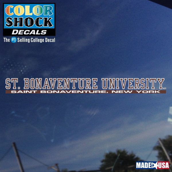 University at Buffalo Location Decal Strip