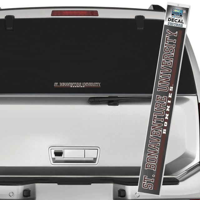 St. Bonaventure University Macot Strip Decal
