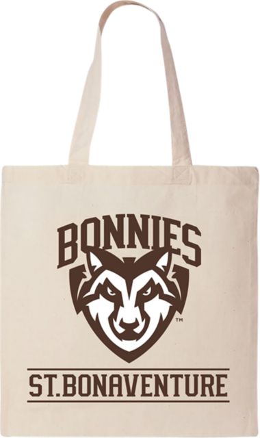 St. Bonaventure University 15 x 16 Canvas Tote Bag