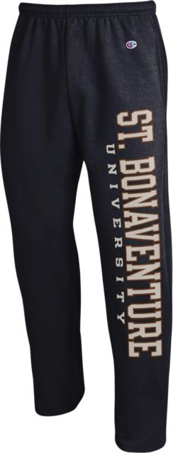 Open Bottom Sweatpant - Black