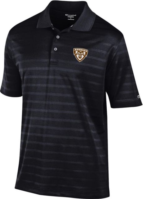 St. Bonaventure University Textured Solid Polo - ONLINE ONLY