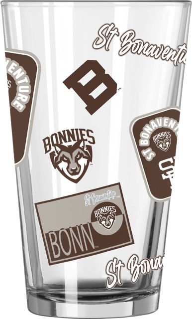St. Bonaventure University 16 oz. Pint Glass