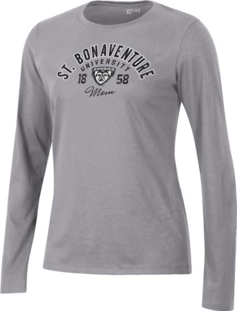 St. Bonaventure University Bonnies Mom Women's Long Sleeve T-Shirt