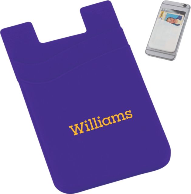 Williams College Silicone Card Wallet
