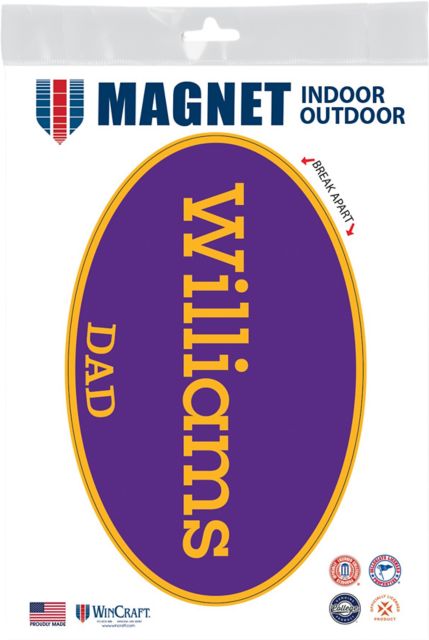 Williams College 3.5x5.5 Dad Magnet