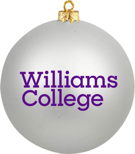 Williams College Shatterproof Round Ornament