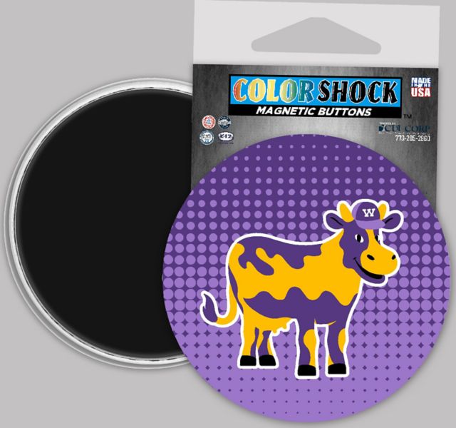 Williams College 3" Button Magnet