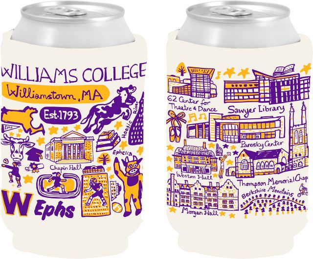 Williams College Julia Gash Can Coozie