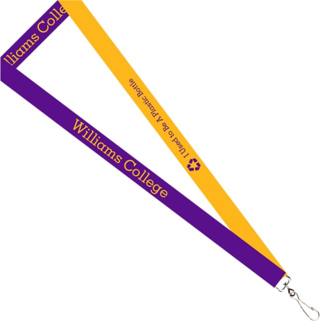 Williams College Recycled Lanyard