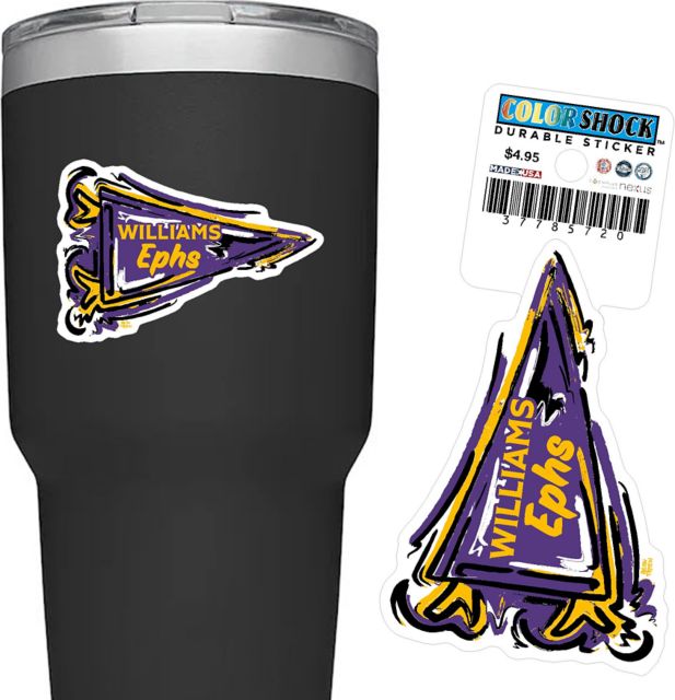 Williams College Durable Sticker