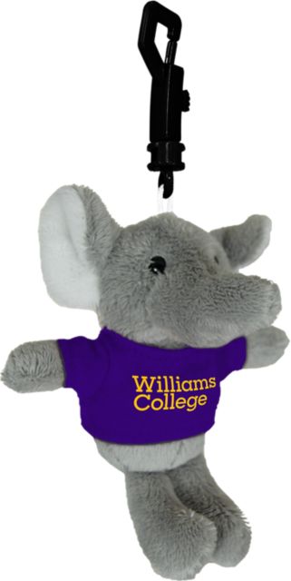 Williams College Plush Keychain with Tee