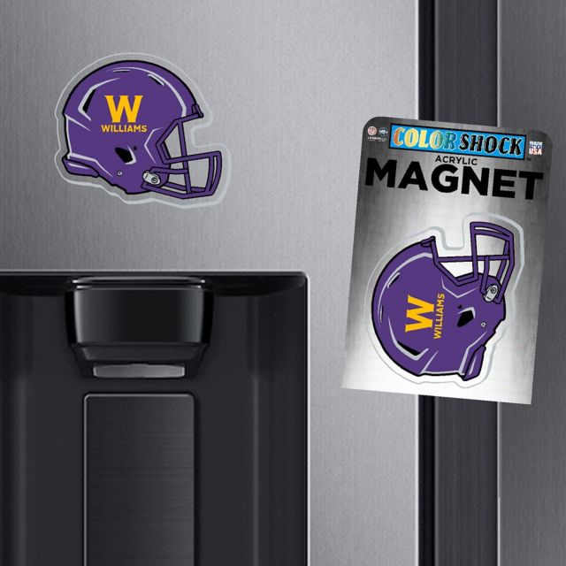 Williams College Helmet Magnet
