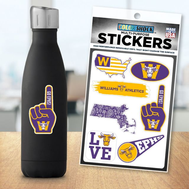 Williams College 7.5'' x 7.5'' Sticker Sheet
