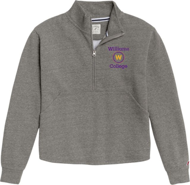 Williams College Women's 1/4 Zip Top