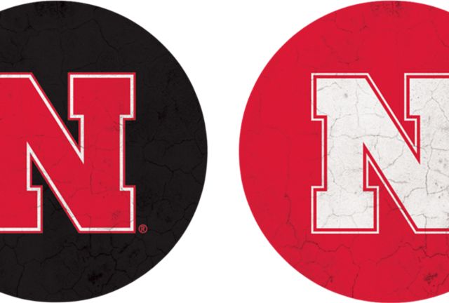 University of Nebraska - Lincoln Huskers Car Coasters - 2 Pack